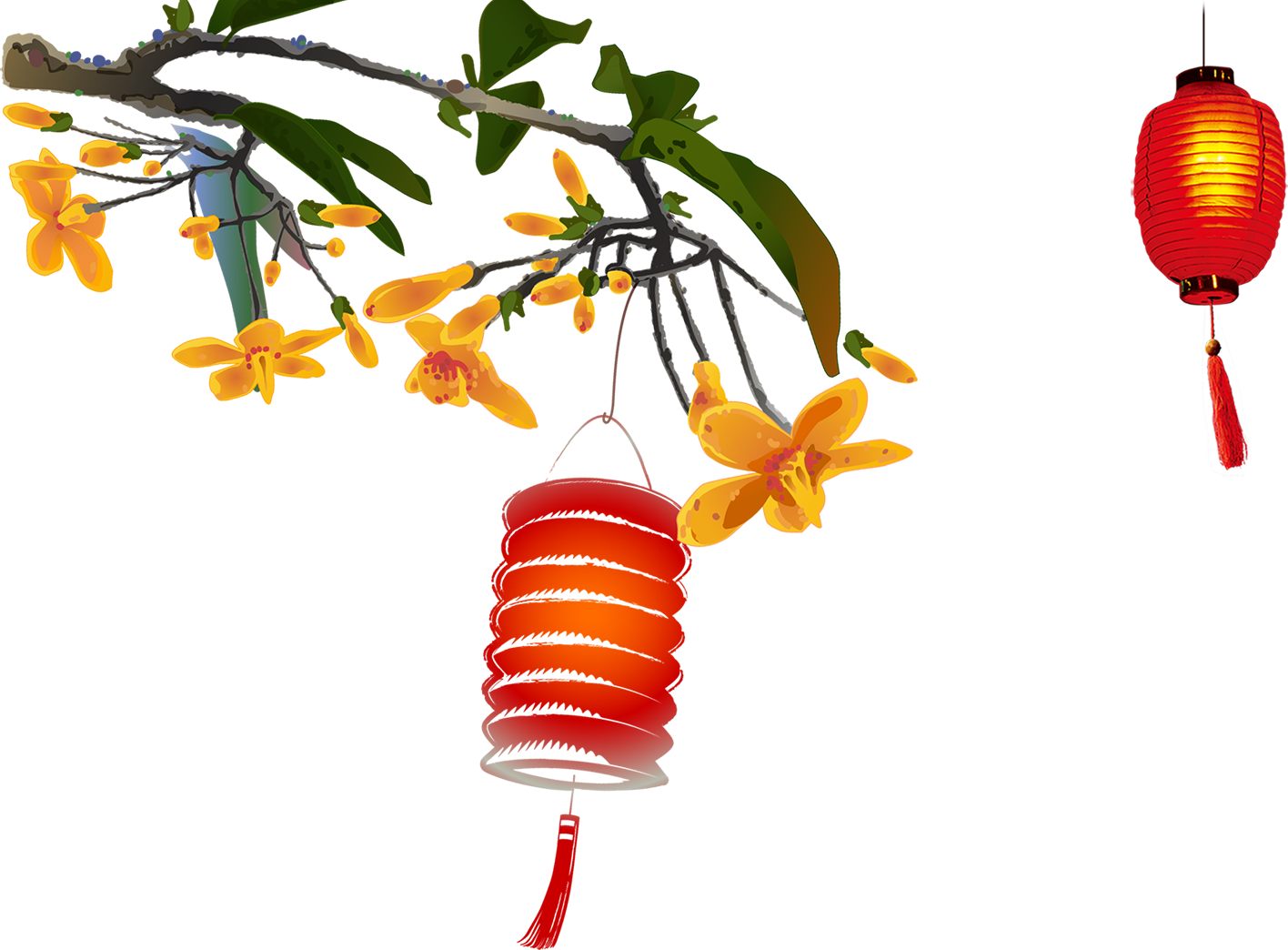 China Mooncake Ink Wash Painting Chinese New - Mid Autumn Festival 2019 (1416x1044), Png Download