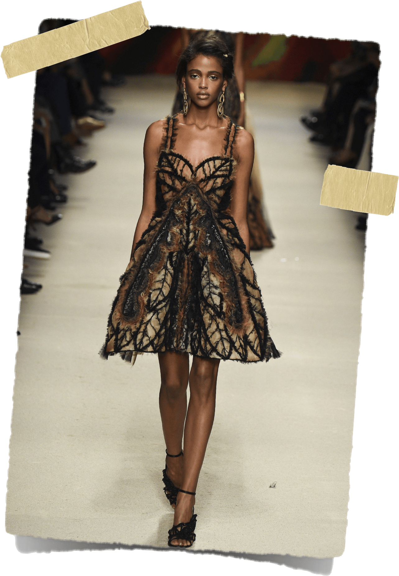 Ferretti - Fashion Show (1435x2021), Png Download