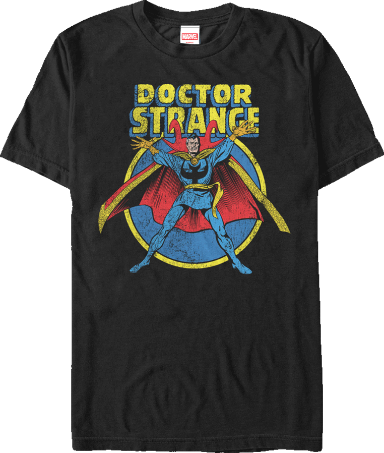 Sorcerer Supreme Doctor Strange T Shirt - Dr Strange T Shirt (762x898), Png Download