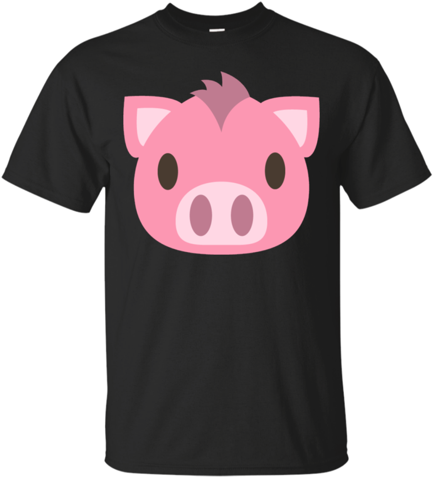 Pig Face Emoji T-shirt - Sky Was Yellow And The Sun (960x960), Png Download