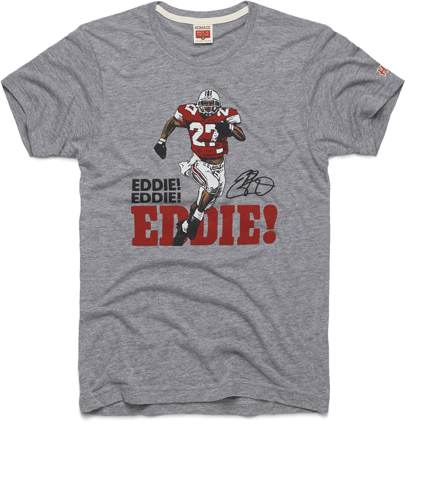 Eddie George 01010242201 Grey Flat V=1551232841 - Active Shirt (2000x2000), Png Download
