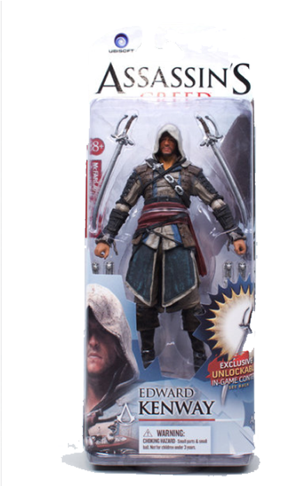 Фигурка Едварда Кенуей "кредо Убивці" - Mcfarlane Toys Assassin's Creed (700x700), Png Download
