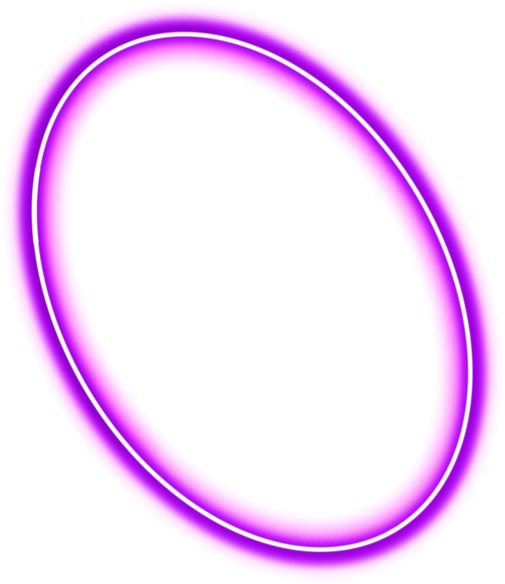 #glow #neon #purple #halo #lighta #glowing #angel #pink - Circle (1024x1184), Png Download