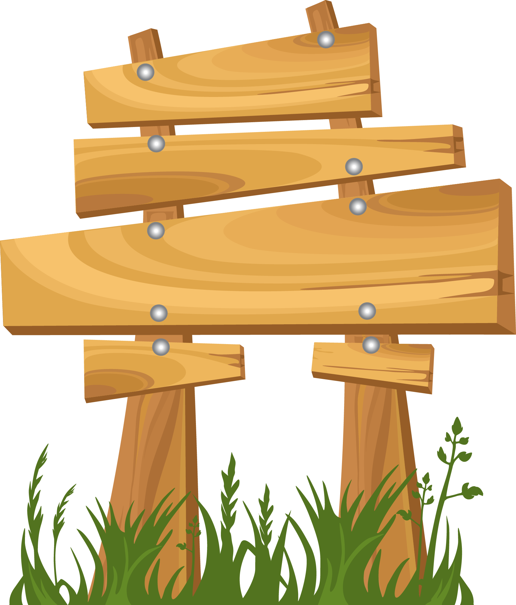 Download Wood Sign Clip Art Wooden Signs Vector PNG Image with No Background