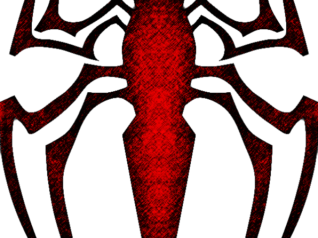 Spider Man Clipart Symbol - Vector Spiderman Logo Png (640x480), Png Download