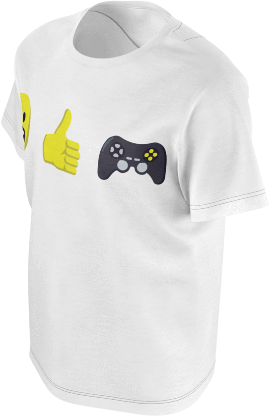 Emojithumbsgaming - Active Shirt (1024x1024), Png Download
