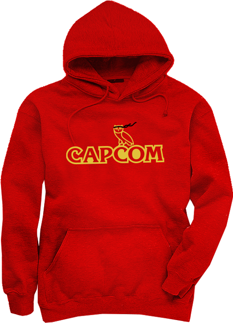 Capcom Ovo Hoodie - Hoodie (718x800), Png Download