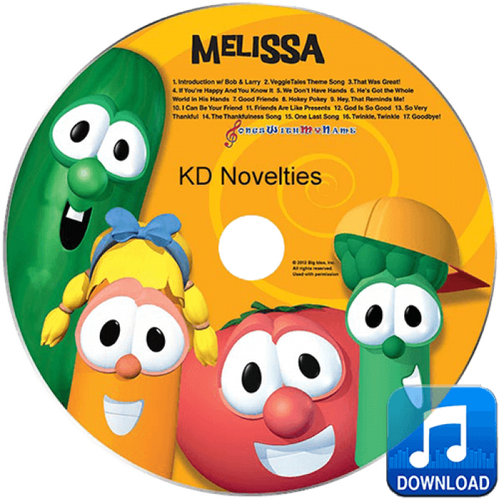Veggietales Sing A Long Mp3 - Veggietales Just Me Music (700x700), Png Download