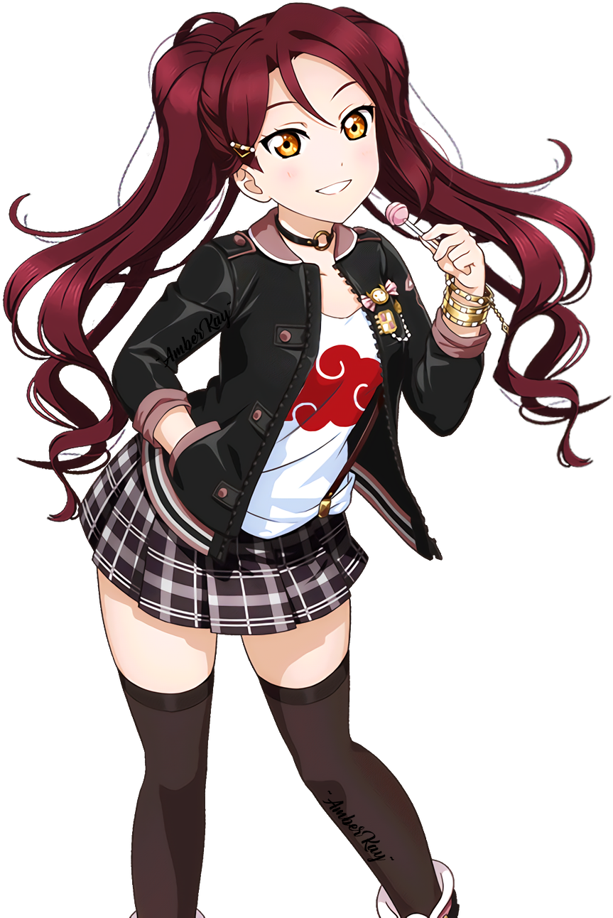 Onlynozi Requested I Take Unidolized Punk Rock Riko - Natsuki Anime Doki Doki (996x1379), Png Download