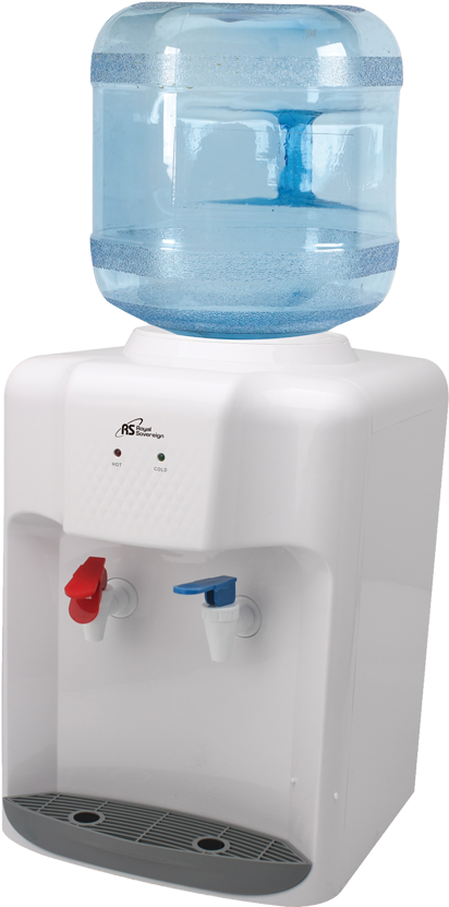 Countertop Hot/cold Water Cooler - Coin Based Water Dispenser System (850x850), Png Download