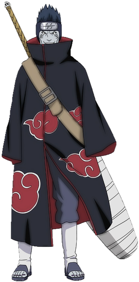Kisame Naruto (480x974), Png Download