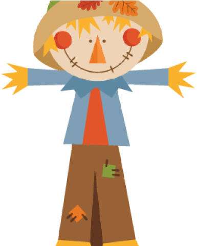 Scarecrow Clipart Cricut - Cute Scarecrow Png (640x480), Png Download