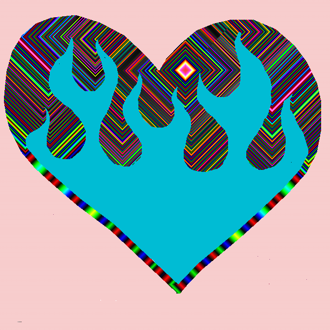 Love - Heart (670x670), Png Download