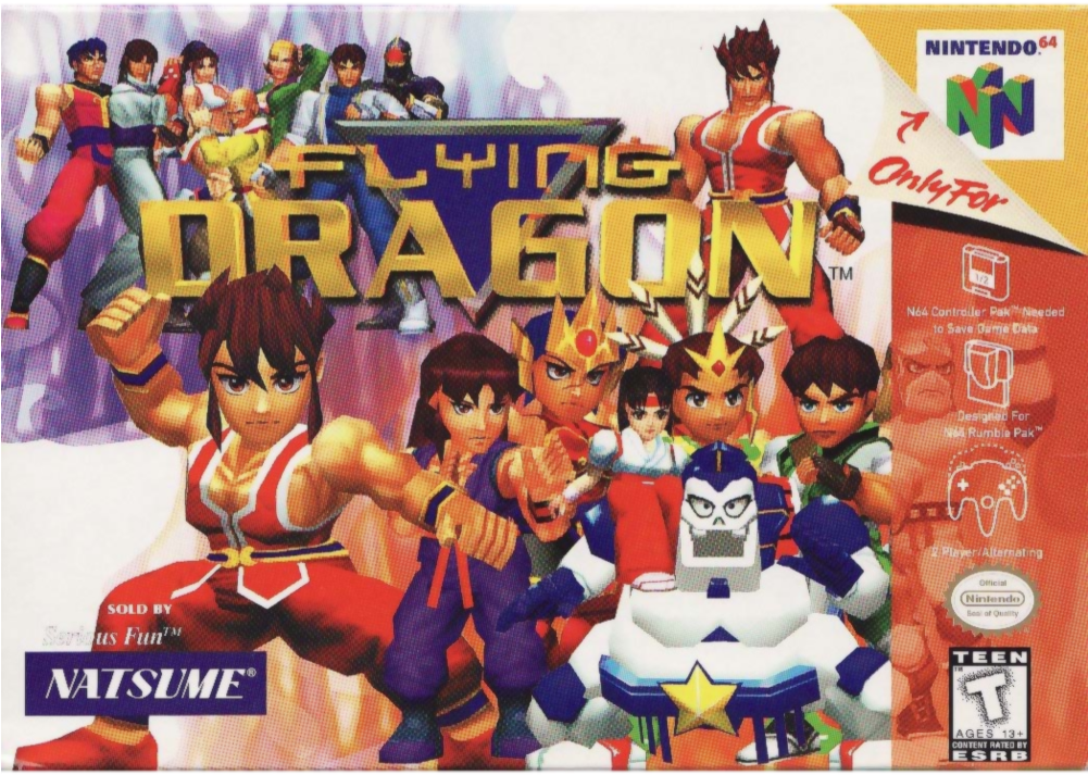 Flying Dragon Nintendo 64 (1000x1000), Png Download