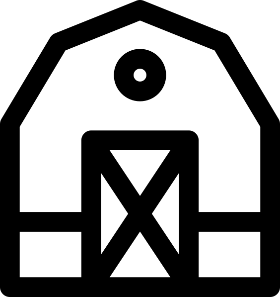 Icono Granero (564x597), Png Download