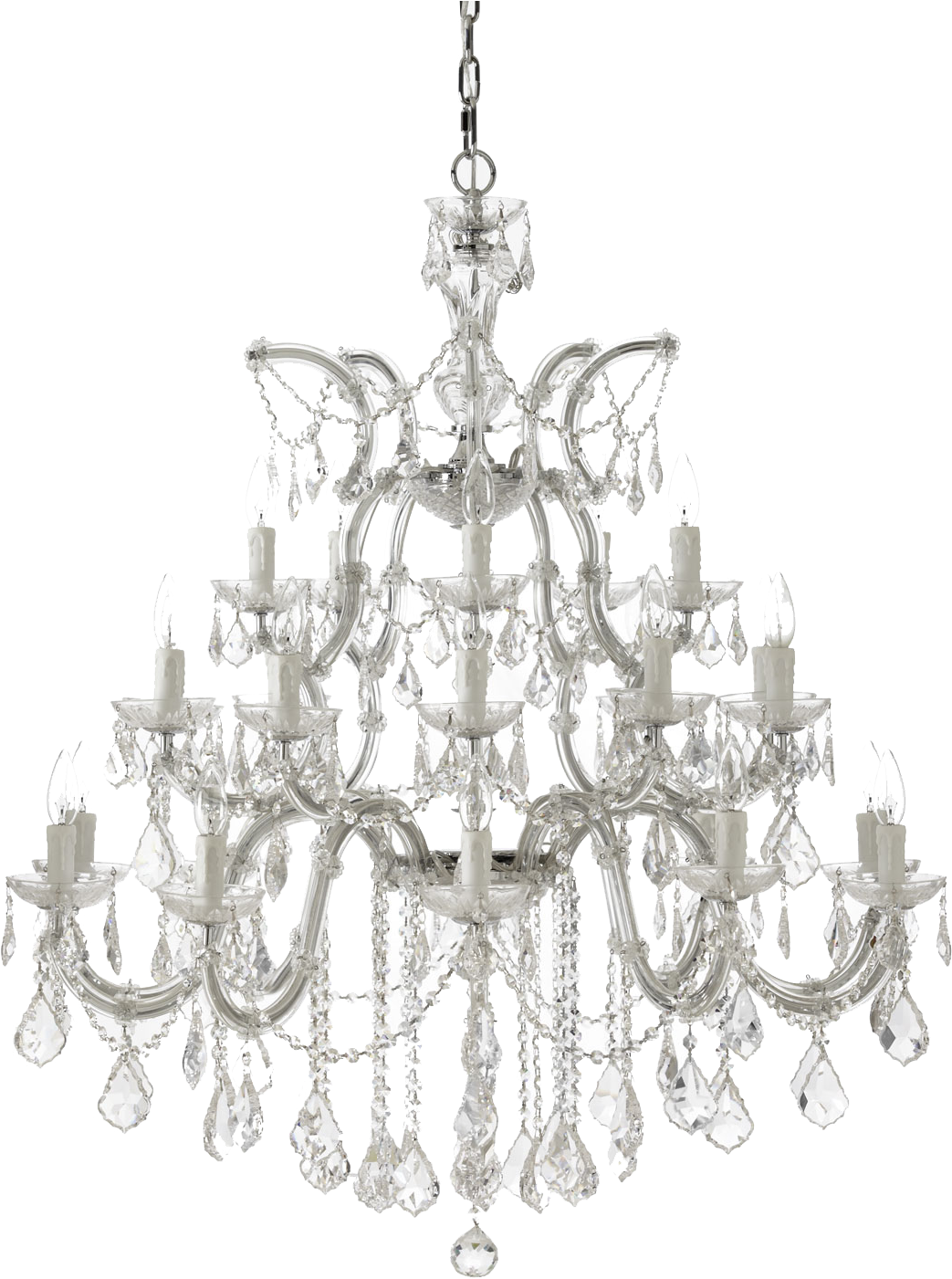 Paracas Candelabra Chandelier Light - Maria Theresa Chandelier (1200x1500), Png Download