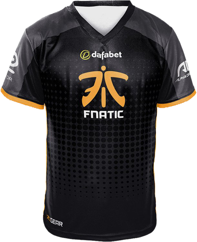 Fnatic Player Jersey - Camisetas Fnatic (1000x1000), Png Download