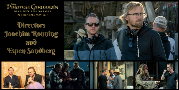 Joachim Rønning And Espen Sandberg (1100x550), Png Download