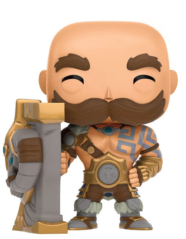 Games Vinyl Figure Braum 9 Cm, 19,95 € - Braum Funko (800x800), Png Download