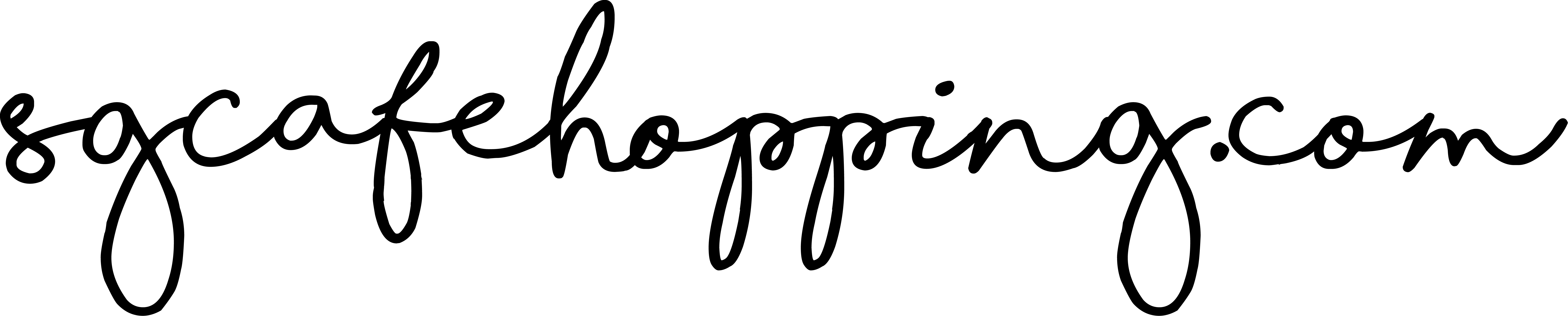 Sgcafehopping Sgcafehopping Sgcafehopping - B Boutique By Evergreen (7925x1599), Png Download