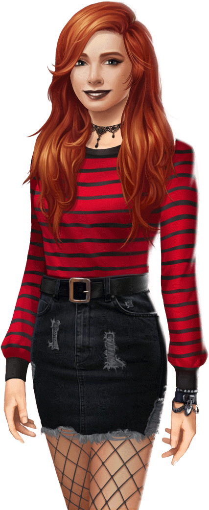 #america's - Choices Game High School Story Luis (450x1050), Png Download