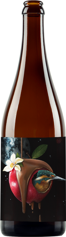 Nature Pontoon Brewing - Glass Bottle (740x960), Png Download