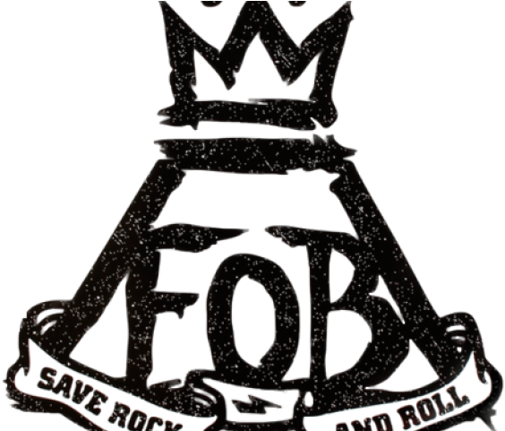 Logo Clipart Fall Out Boy - Fall Out Boy Logo Save Rock And Roll (640x480), Png Download