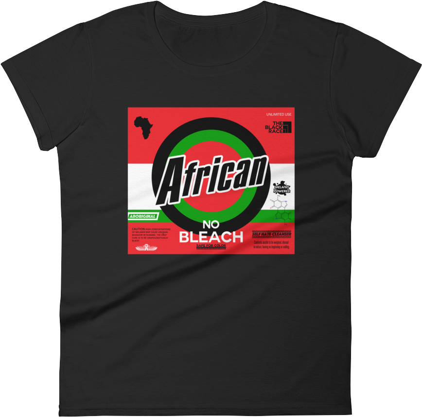 Image Of Women's Afrophysikz African Tee (black) - Active Shirt (1000x1000), Png Download