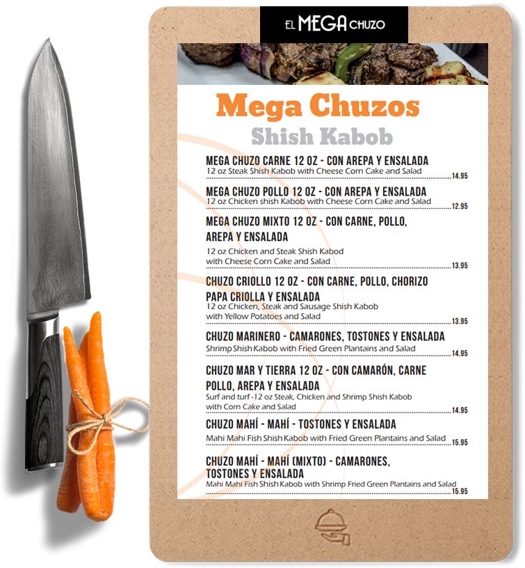 Nuestro Menú - Utility Knife (763x883), Png Download