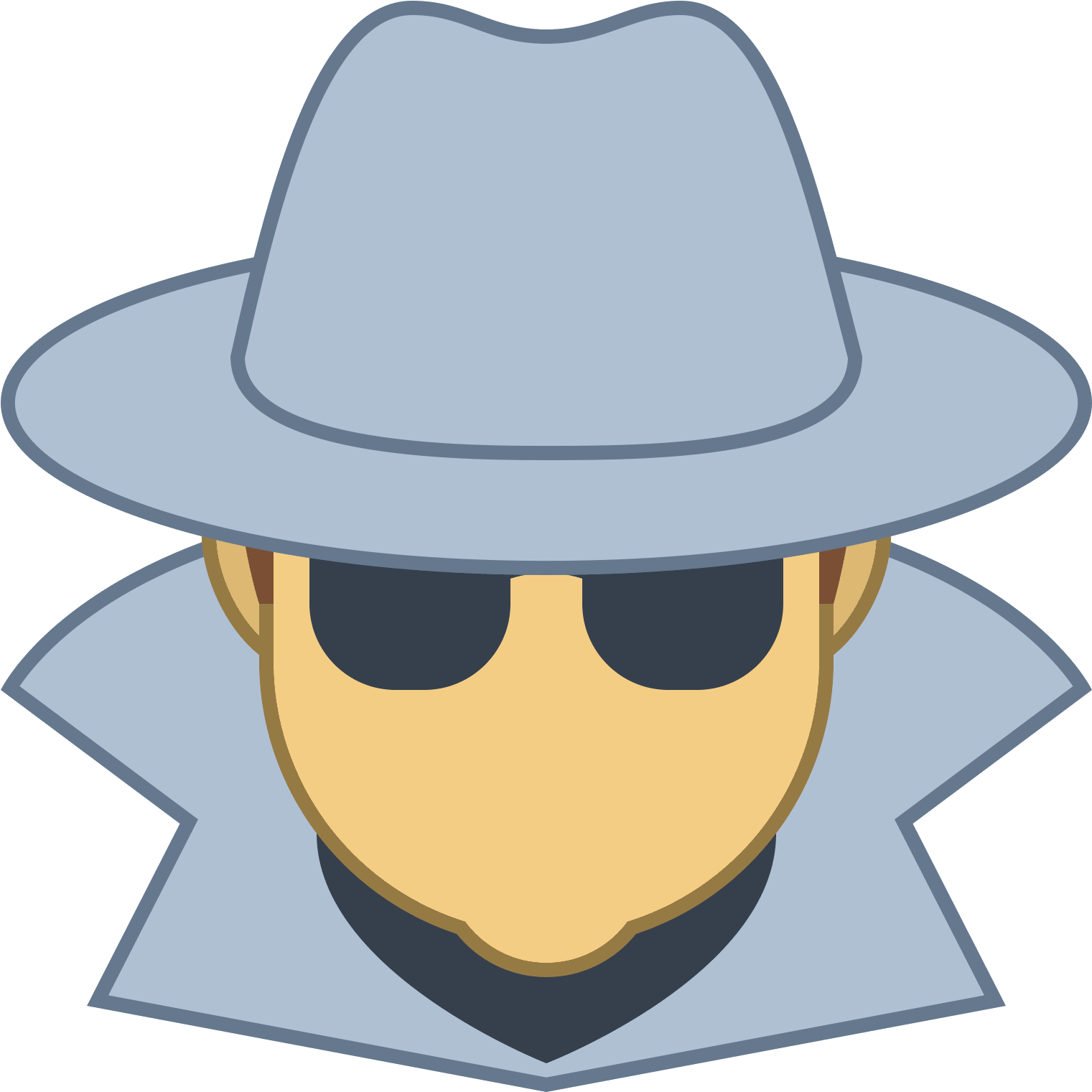 1600 X 1600 3 0 - Fedora (1600x1600), Png Download