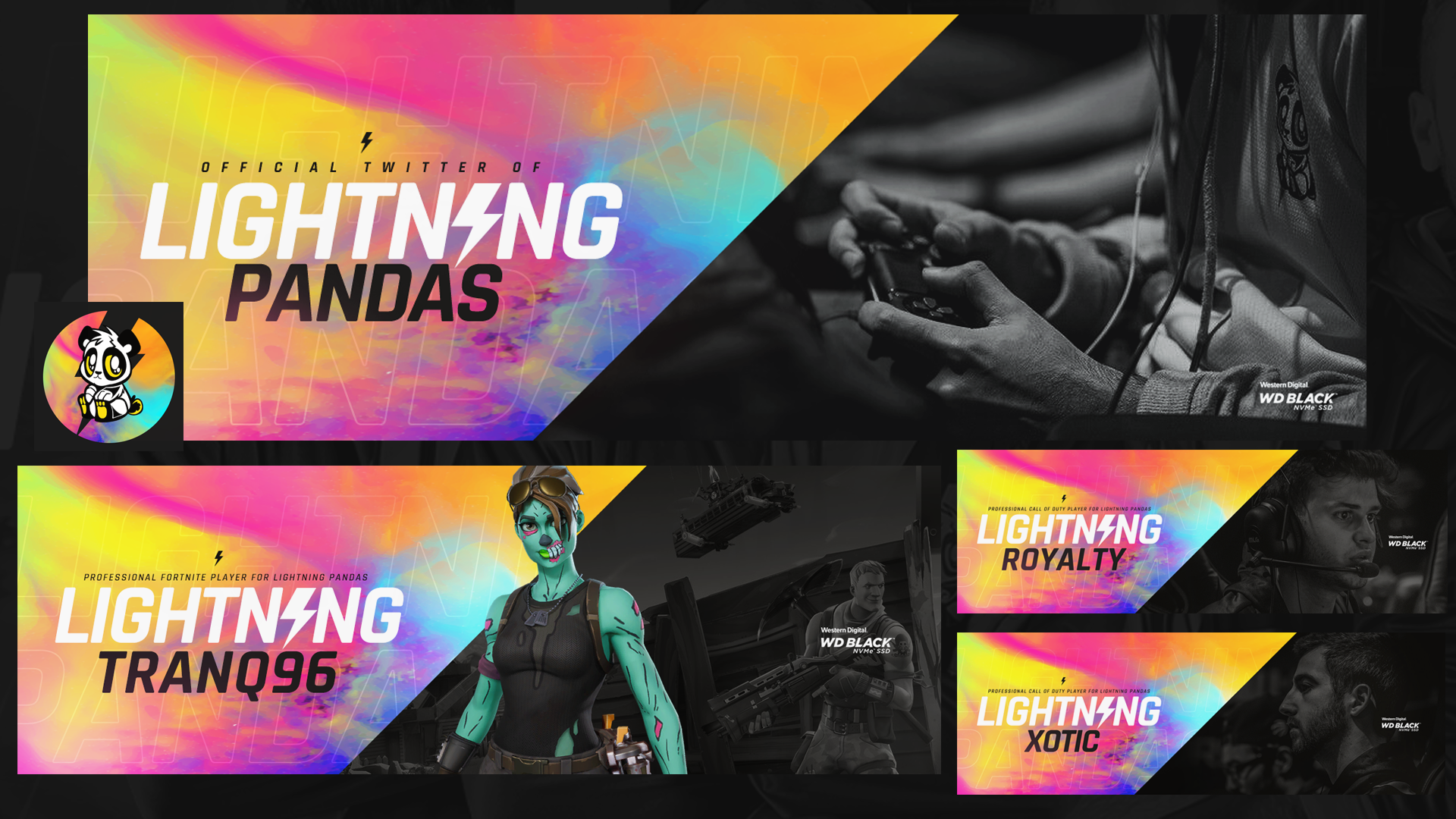 Lightning Pandasverified Account - Flyer (1200x675), Png Download
