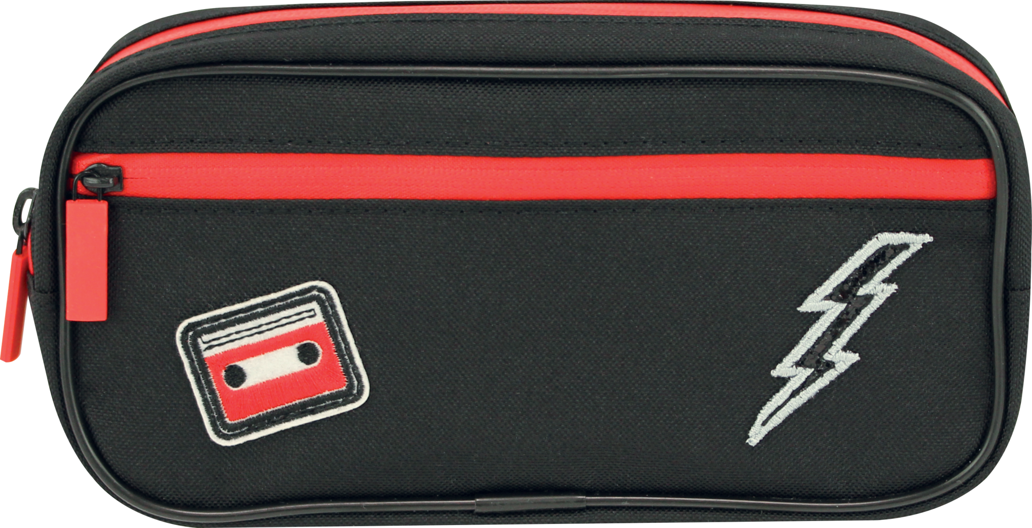 Johnny Black Pencil Pouch - Messenger Bag (2047x1047), Png Download