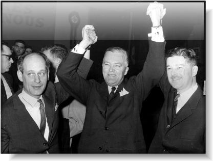 René Lévesque, Jean Lesage, Paul Gérin-lajoie, 1960 - Révolution Tranquille (440x330), Png Download