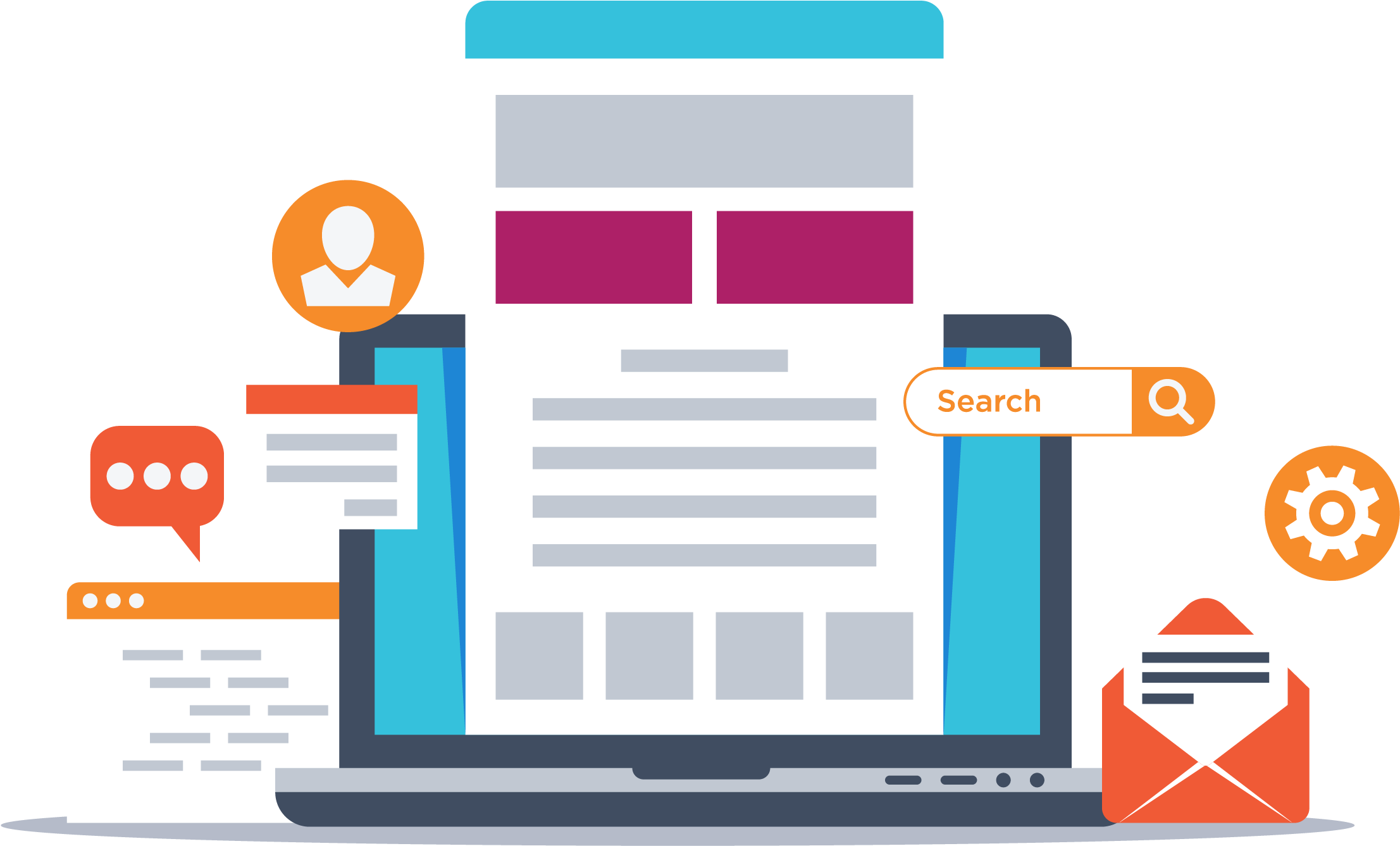 What Are You Waiting For - Illustration (2590x2188), Png Download