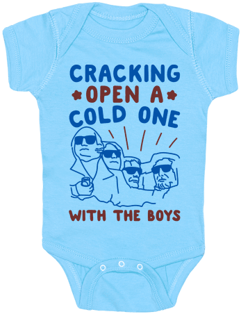 Cracking Open A Cold One With The Boys Mount Rushmore - Active Shirt (484x484), Png Download