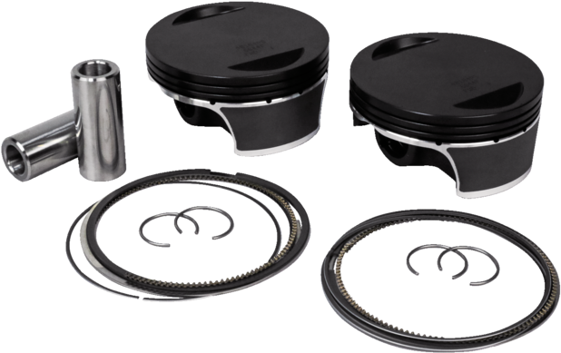 These Pistons Are Developed For Twin-cam 103 Mount - Lid (640x409), Png Download