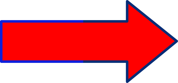 Clipart Library Download Red With Blue Clip Art At - Blue And Red Arrow (600x280), Png Download