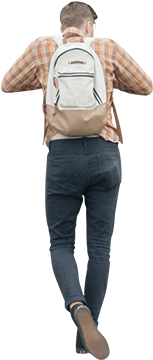 People Looking Down Png (272x480), Png Download