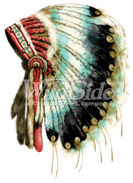 Vector Feather Headdress - Headdress Tshirt (709x709), Png Download