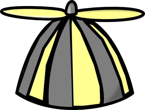 Propeller Cap Clipart (600x455), Png Download