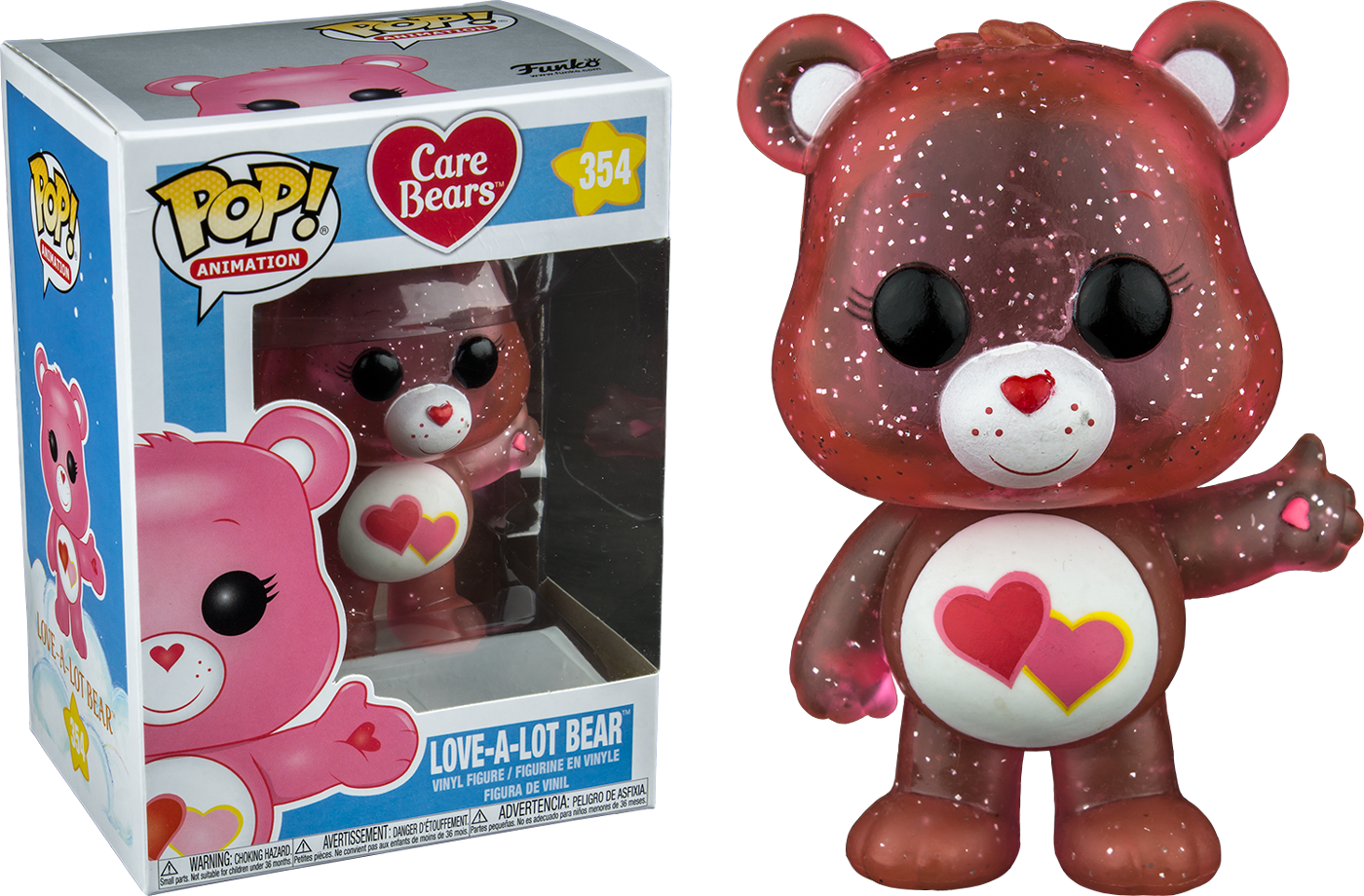 Care - Care Bear Pop Figures (1400x920), Png Download