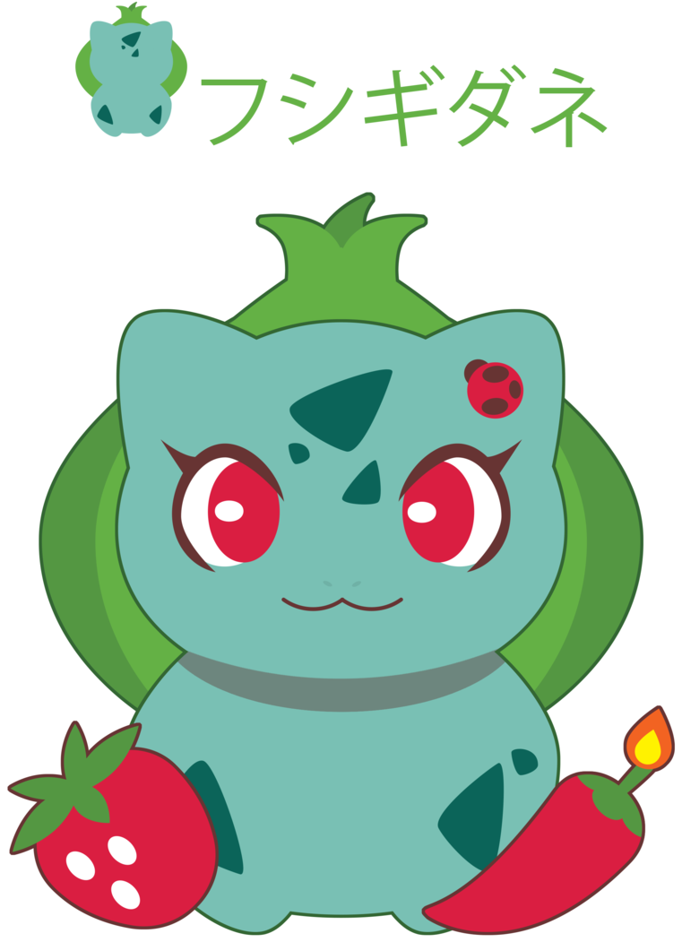 Chibi Bulbasaur - Cartoon (800x1090), Png Download