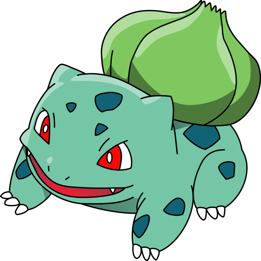 Bulbasaur Png Free Download - Bulbasaur With Transparent Background (895x893), Png Download