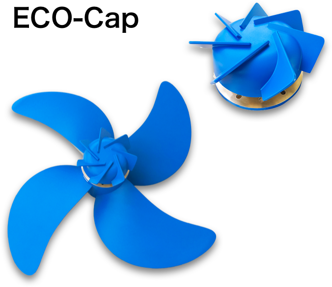 Eco-cap - Propeller (676x586), Png Download
