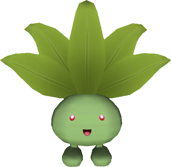 043 Oddish Pp Shiny - Portable Network Graphics (549x537), Png Download