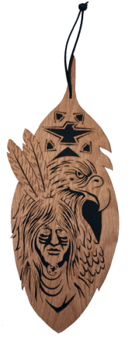 Native American Eagle Feather - Eagle Feather Law (500x500), Png Download