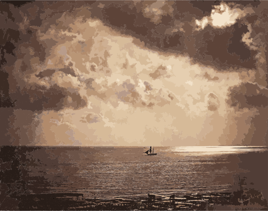 Download Gustave Le Gray Clipart Brig Upon The Water - Gustave Le Gray (900x708), Png Download