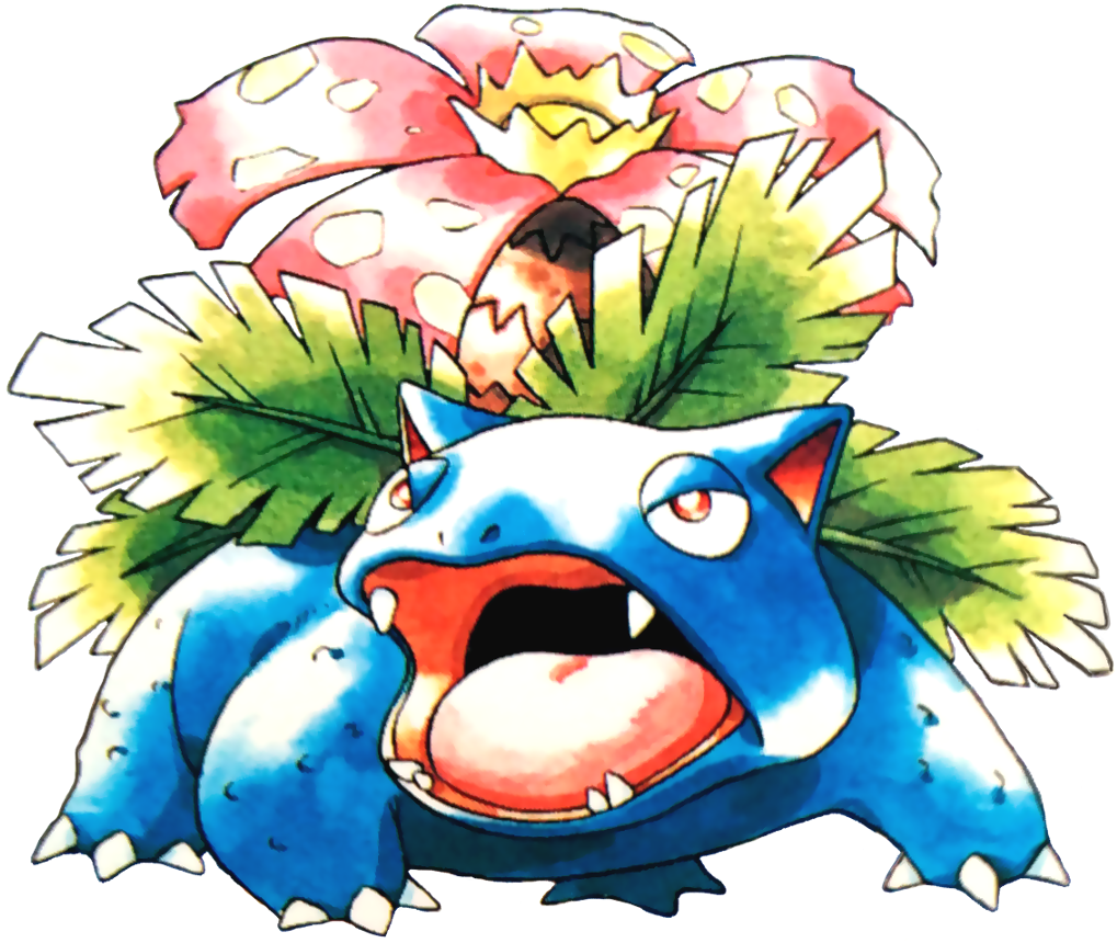 003venusaur Rb - Base Set Booster Pack Pokemon Wizards (1019x860), Png Download