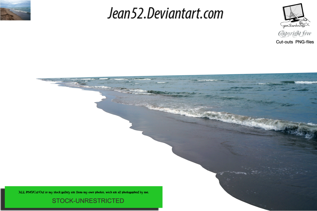 Beach Png By Jean52 - Beach (1024x682), Png Download