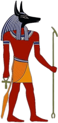 Anubis - Egyptian Gods No Background (400x400), Png Download